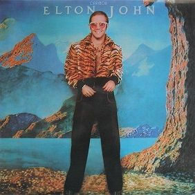 Elton John LP Caribou  1974