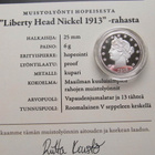 Muistolyönti   "Liberty Head Nickel 1913"-rahasta - pikkukuva 2