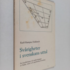 Karl Hampus Dahlstedt : Svårigheter i svenskans uttal : e... - pikkukuva 1