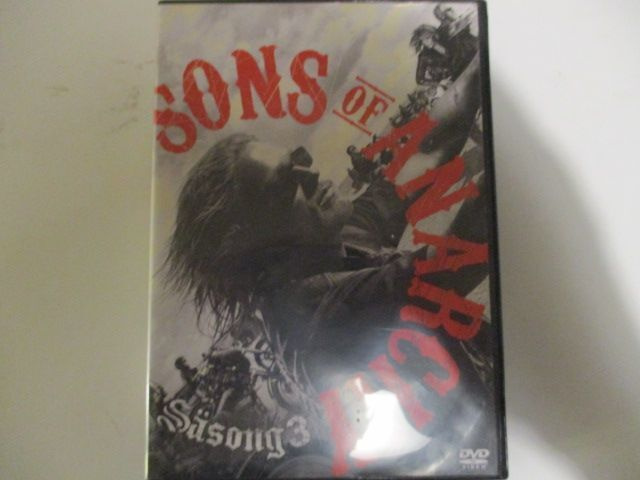 DVD SONS OF ANARCHY KAUSI 3