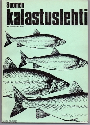 Suomen kalastuslehti 1972 79.vuosikerta nid.kirja 222 sivua