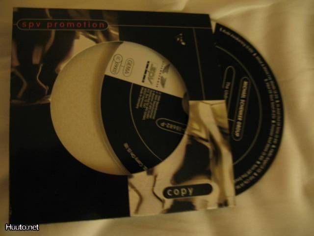 Michael Schenker Group The Unforgiven promo cd Saksa
