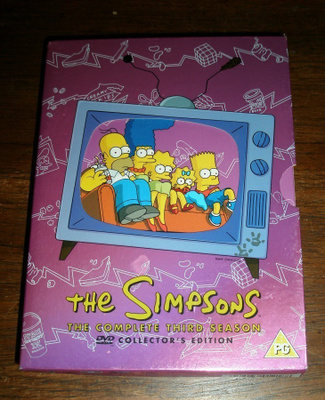Simpsonit kausi 3 : yht. 18 jaksoa : 3 x DVD
