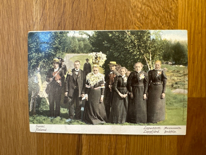 Postikortti Lapwäärtti 1908