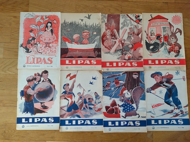 11 kpl Lipas Säästöpankki lehteä