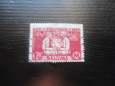 Kalevala 1 1/4mk karmiini 1935