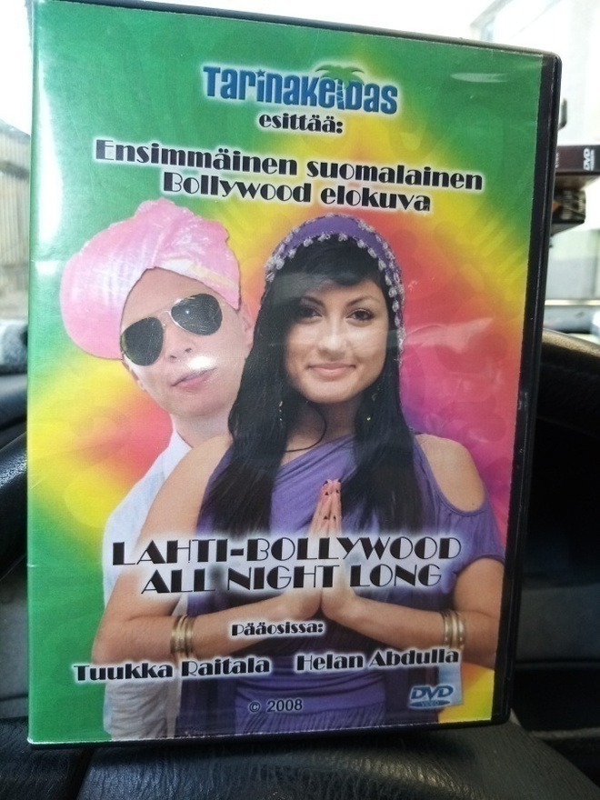 DVD :  LAHTI-BOLLYWOOD ALL NIGHT LONG ( SIS POSTIKULU