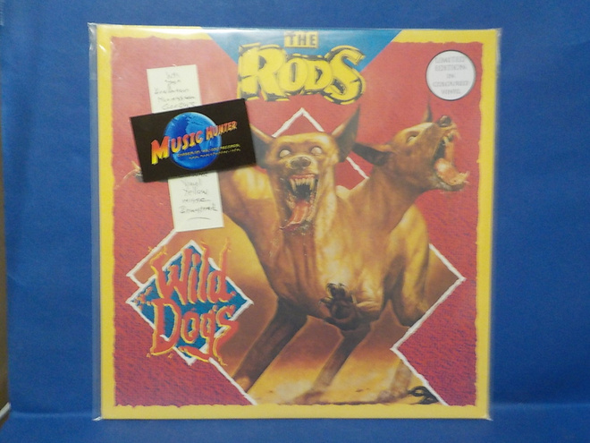 THE RODS - WILD DOGS UUSI REMASTERED GER 2013 LP