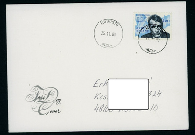 FDC 1983 Presidentti Mauno Koivisto Koivisto-leimalla