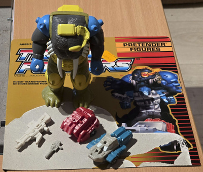 Transformers G1 LONGTOOTH (Pretenders) 1989 *100%*
