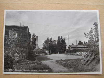 VANHA Postikortti Mikkeli 1950-l Alkup. Mallikappale