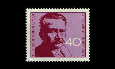 Saksa 780 ** Otto Wels (1973)