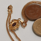 18k GP Gold plated riipus panssari ketjulla - pikkukuva 4