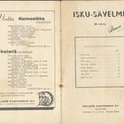 1938 - Georg Malmsten - Iskusävelmiä no. 19 - Lauluvihko - pikkukuva 3