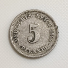Saksa 5 Pfennig 1898F - pikkukuva 1