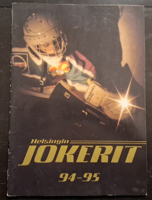 Jokerit - juniorikausikirja 1994-1995