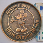 VANHA Lasinalunen Disney Mikki Hiiri made in Canada - pikkukuva 1