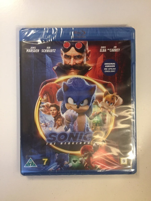 Sonic the Hedgehog 2 (Blu-ray) Jim Carrey, Idris Elba (UUSI)
