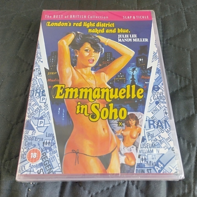 Sohon kuumat yöt - Emmanuelle in Soho DVD **muoveissa**