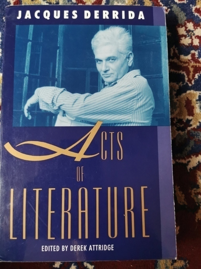 Derrida Acts of Literature