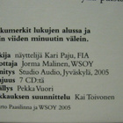 ARTO PAASILINNA - CD SUOMALAINEN KÄRSÄKIRJA ÄÄNIKIRJA - pikkukuva 3
