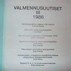 Sul Valmennusuutiset  lll v,1986 - pikkukuva 2