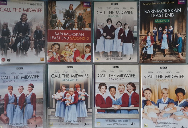 Hakekaa Kätilö Call the midwife 1 - 8 DVD
