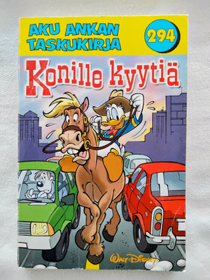 Konille kyytiä Aku Ankka taskukirja 294