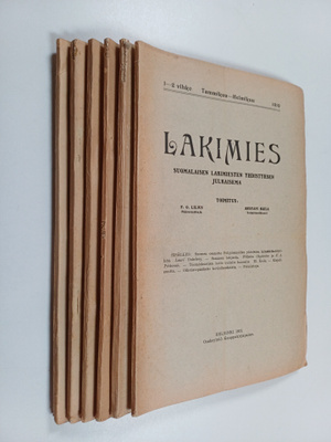 Lakimies vuosikerta 1919