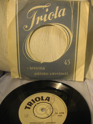 Anja Piipponen: Nukku-Matti,tanssitko cha-cha-cha-ta? 7"