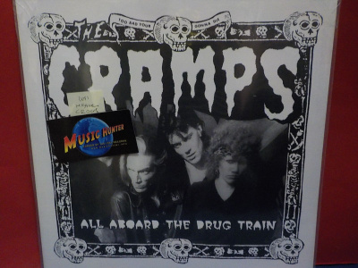 THE CRAMPS - ALL ABOARD THE DRUG TRAIN UUSI LP +