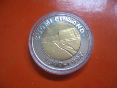 25 mk juhlaraha Itsenäisyys 80 v. - 1997