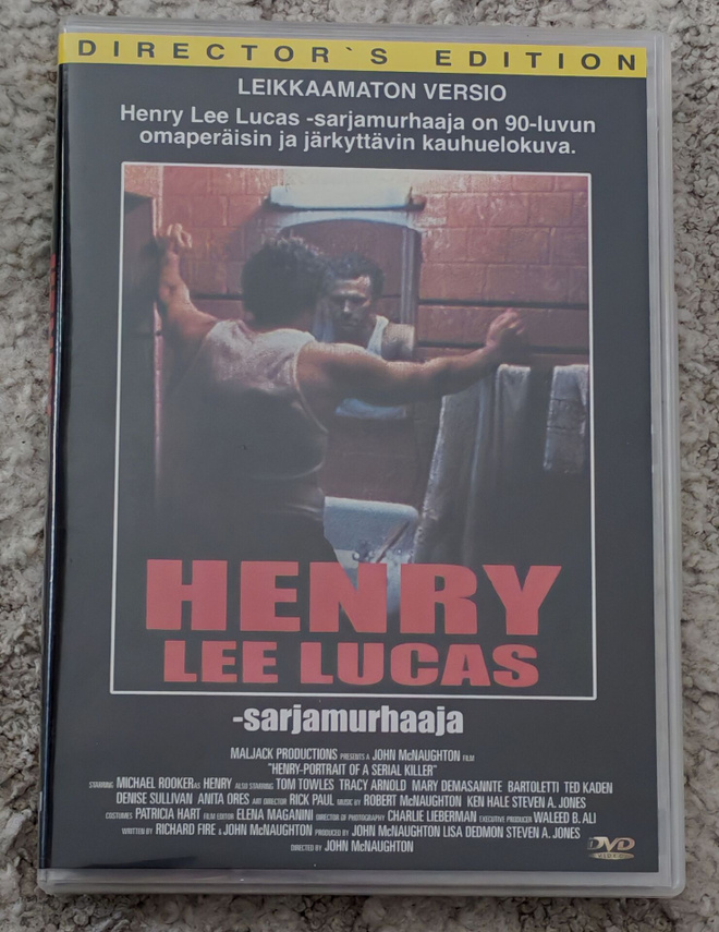 Henry Lee Lucas - sarjamurhaaja (1990) DVD