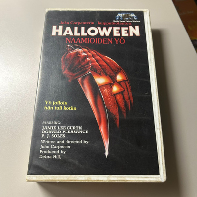Halloween - naamioiden yö (1978) VHS