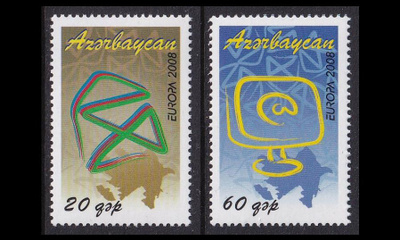 Azerbaidžan 715-6 ** Europa kirje 2008