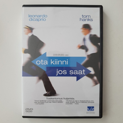 Ota kiinni jos saat, DiCaprio -Hanks - DVD