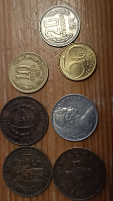 Ulkomaalaisia kolikoita