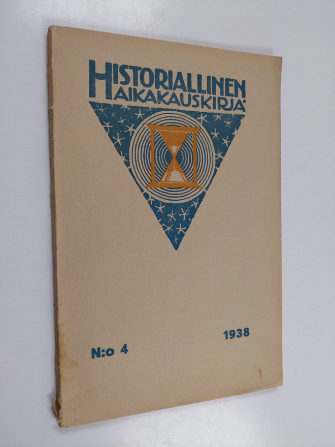 Historiallinen aikakauskirja N:o 4/1938