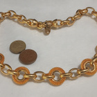 Upea vintage 21k kullattu Kanadalainen kaulakoru Gold plated - pikkukuva 5