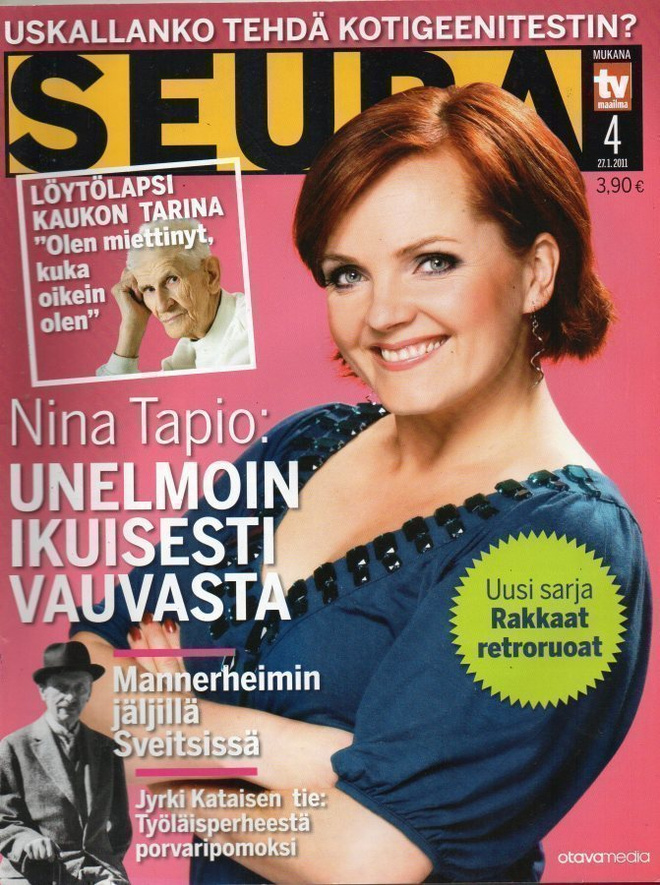 Seura n:o 4 2011 Nina Tapio. Guggenheim  Mannerheim  Kauko I