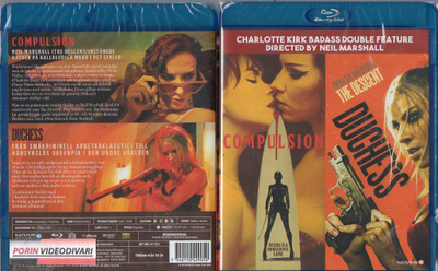 compulsion / duchess (54 084) UUSI-SV-BLU-RAY SF-TXT 2 movi