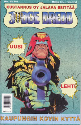 Judge Dredd 2/1991 Kahdeksan tarinaa