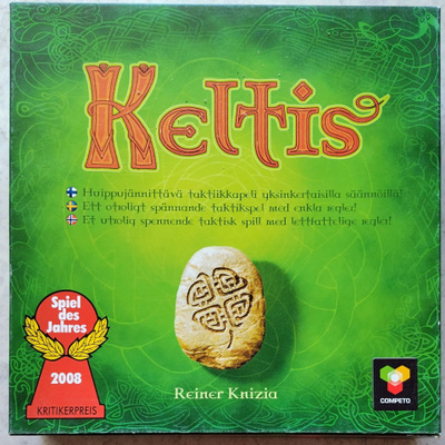 Reiner Knizia: KELTIS – taktiikkalautapeli suomeksi 2008