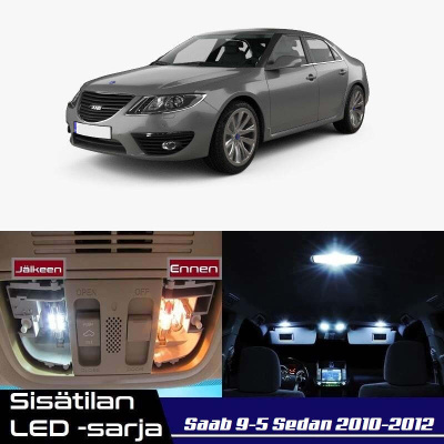 Saab 9-5 (YS3G) Sisätilan LED-sarja 18-osainen