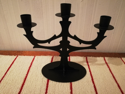 Partylite Couture 3-haarainen kynttelikkö