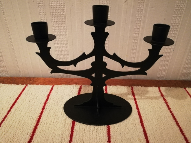 Partylite Couture 3-haarainen kynttelikkö