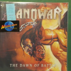 MANOWAR - THE DAWN OF BATTLE - M-/M- LP - pikkukuva 1