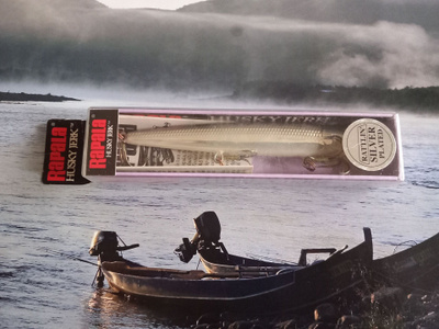 Rapala HJ-12 silver plated Finland