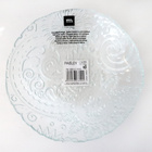 Matala lasikulho/lautanen Paisley-kuvio 21 cm kierrätyslasia - pikkukuva 1