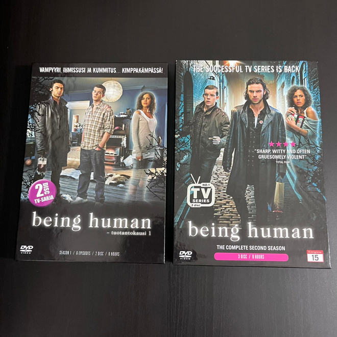 Being Human - Kaudet 1 & 2 - DVD